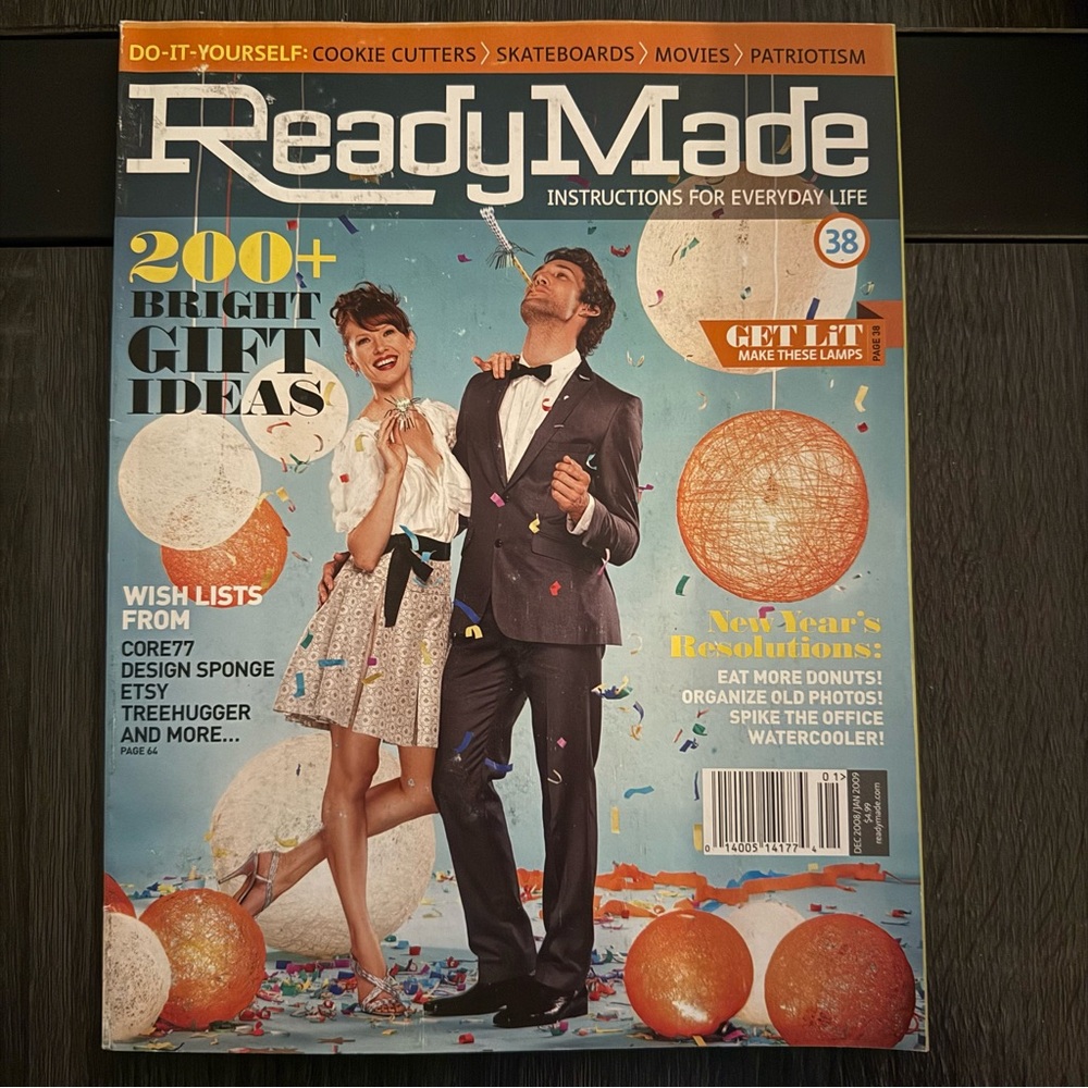 ReadyMade Magazine December 2008 / January 2009